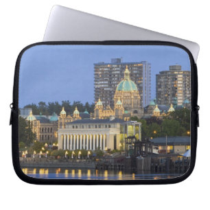 The Parliament Buliding lit up at the inner Laptop Sleeve