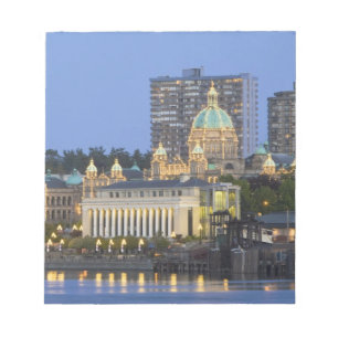 The Parliament Buliding lit up at the inner Notepad