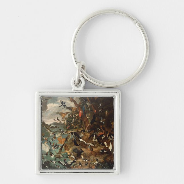 The Parliament of Birds Key Ring (Front)
