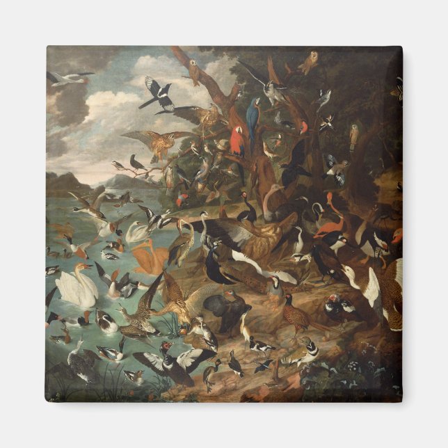 The Parliament of Birds Magnet (Front)