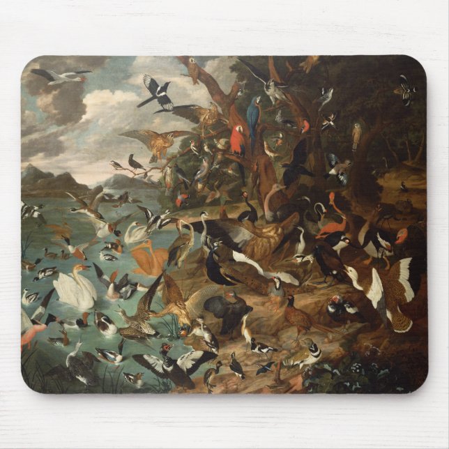 The Parliament of Birds Mouse Pad (Front)