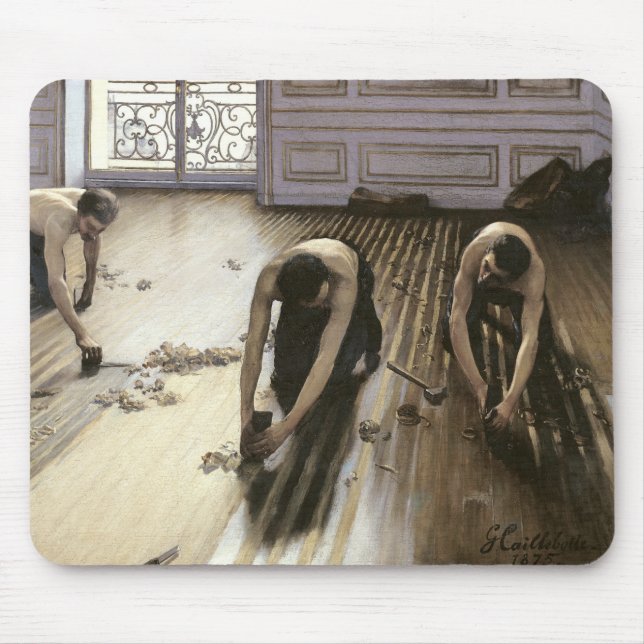 The Parquet Planers, 1875 Mouse Pad (Front)