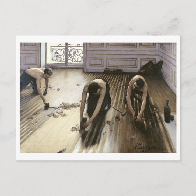 The Parquet Planers, 1875 Postcard (Front)