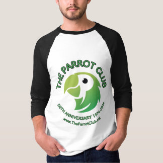 The Parrot Club 50th Anniversary 3/4 Sleeve Raglan T-Shirt