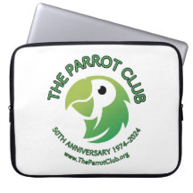 The Parrot Club 50th Anniversary Laptop Sleeve