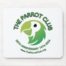 The Parrot Club 50th Anniversary Mousepad