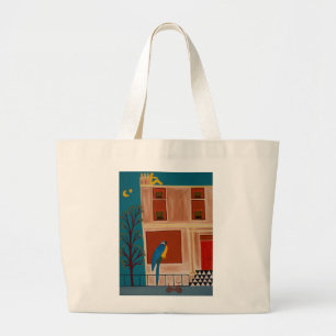 The Parrot from Shepherd's Bush 2007 Large Tote Bag