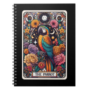 The Parrot Spirit Tarot Card Notebook