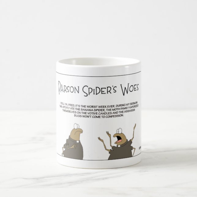 The Parson Spider Coffee Mug (Center)