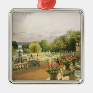 The Parterre, Harewood House near Leeds, pub. by T Metal Tree Decoration