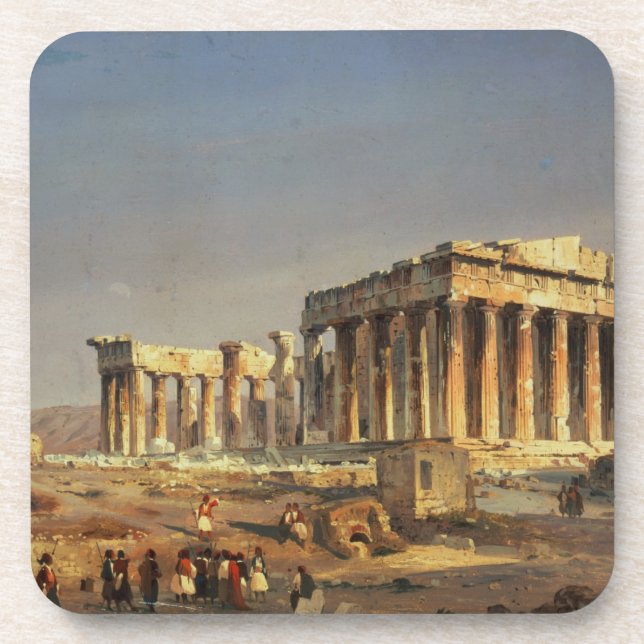 The Parthenon, 1863 Coaster (Front)