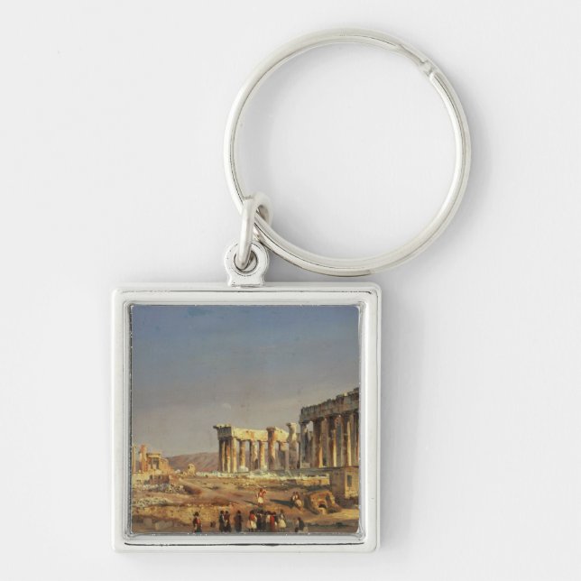 The Parthenon, 1863 Key Ring (Front)