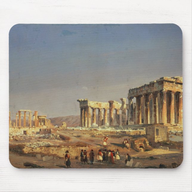 The Parthenon, 1863 Mouse Pad (Front)