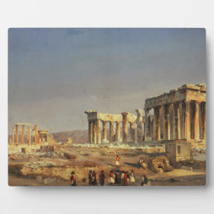 The Parthenon, 1863 Plaque