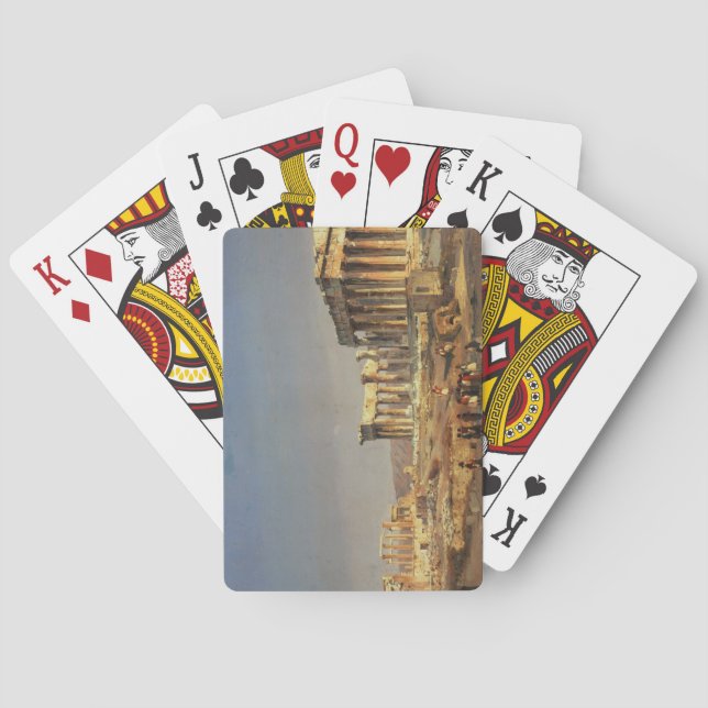 The Parthenon, 1863 Playing Cards (Back)