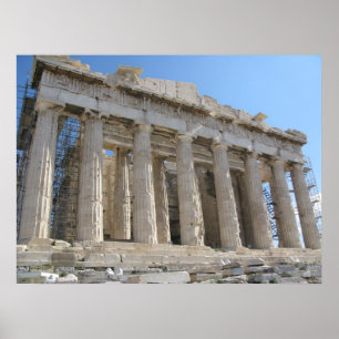 The Parthenon - 5th century BC Poster
