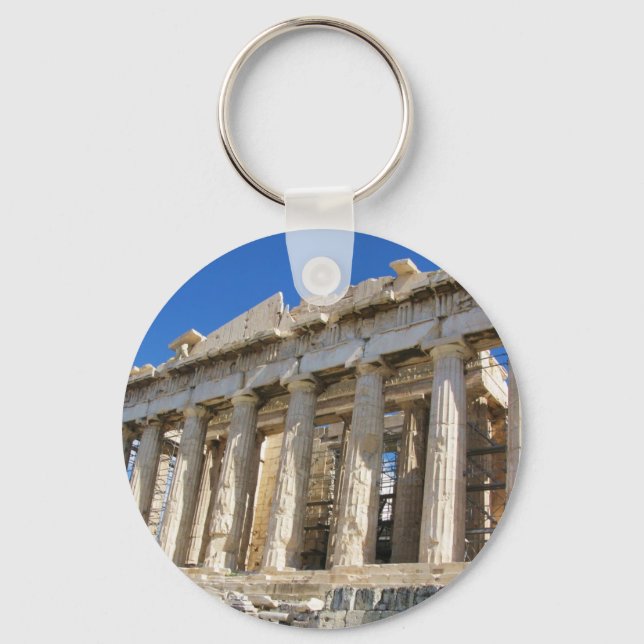 The Parthenon at Acropolis  447 BC Key Ring (Front)