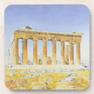The Parthenon, c.1834 (w/c over pencil on paper) Coaster