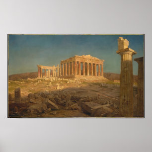 The Parthenon - Frederic Edwin Church (1871) Poster