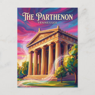 The Parthenon Tennessee Postcard