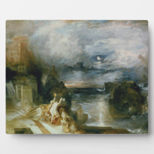 The Parting of Hero and Leander (oil on canvas) Plaque