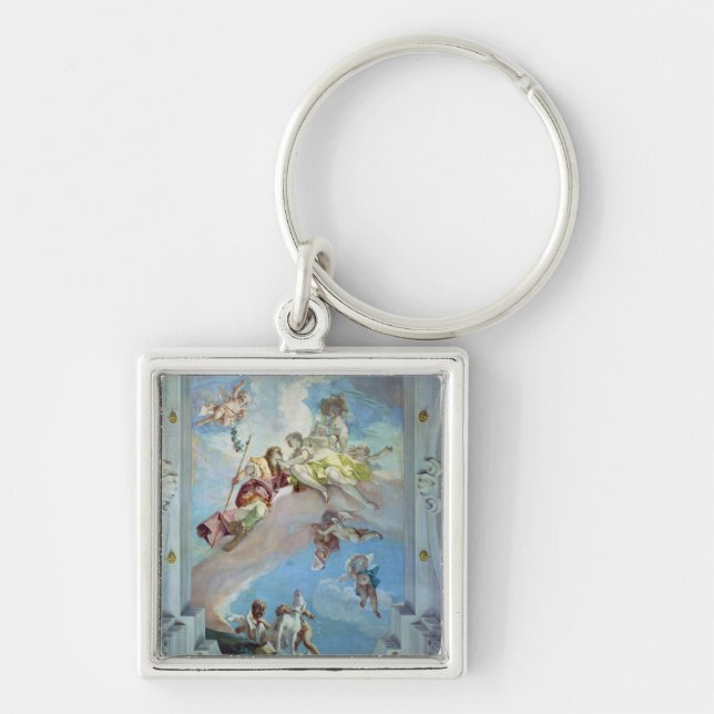 The Parting of Venus from Adonis, 1707-08 (fresco) Key Ring (Front)