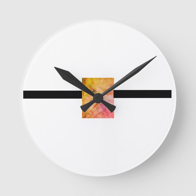 The Partners Acrylic Wall Clock (Front)