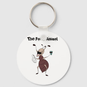 The Party Animal Ant Key Ring