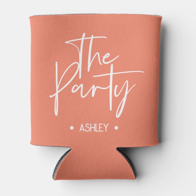 The Party Bachelorette Party Can Cooler Boho (Front)