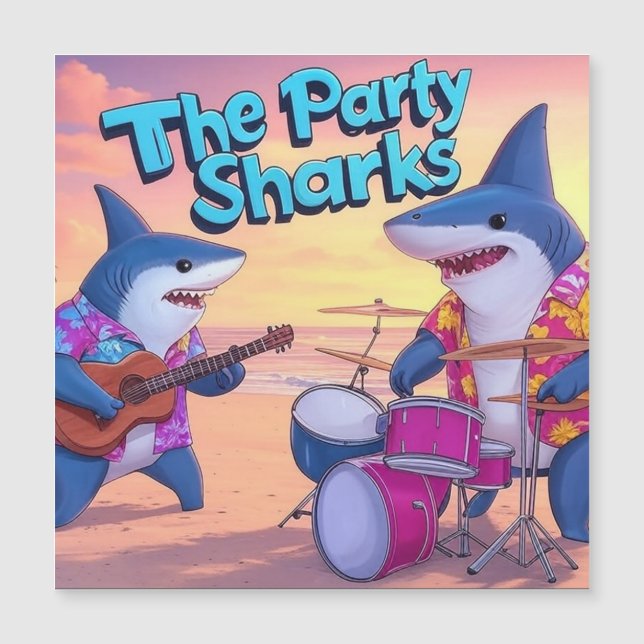 The Party Sharks Band (Front)