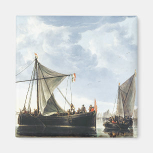 The Passage Boat Aelbert Cuyp Magnet