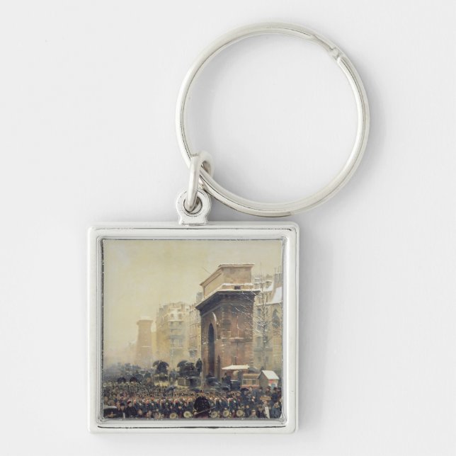 The Passing Regiment, 1875 Key Ring (Front)