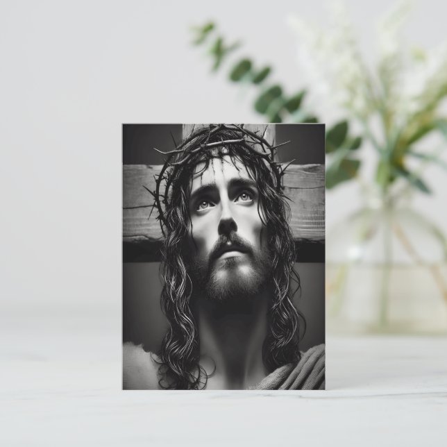 The Passion and Grace of Jesus Christ  Postcard (Standing Front)