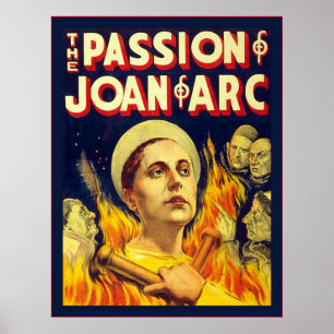 The Passion of Joan of Arc ~ Vintage Movie Poster