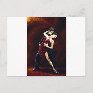 The Passion of Tango Postcard