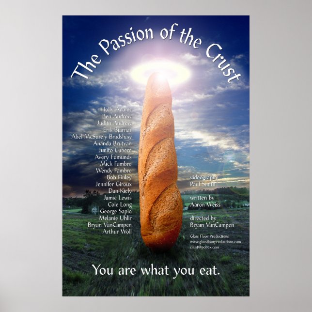 The Passion of the Crust Poster (Front)