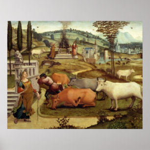 The Passions of Pasiphae, wife of King Minos of Cr Poster