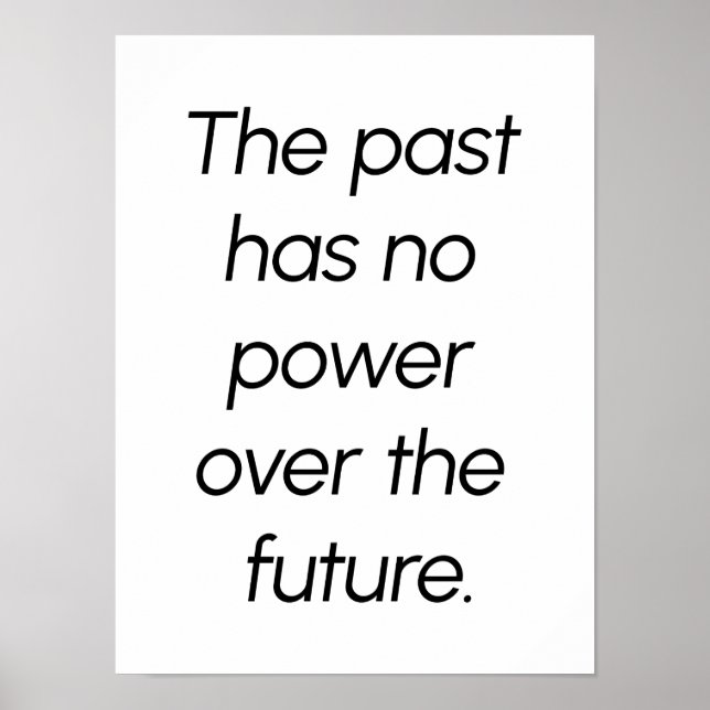 The Past Poster (Front)