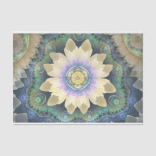 The Pastel Petals of Spring's First Lotus Blossom Tissue Paper