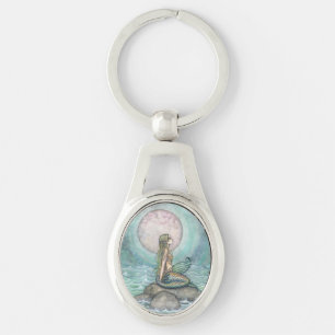 The Pastel Sea Fantasy Art by Molly Harrison Key Ring