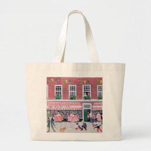The Pastry Case 1994 Large Tote Bag