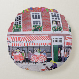 The Pastry Case 1994 Round Cushion