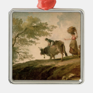 The Pasture Metal Tree Decoration