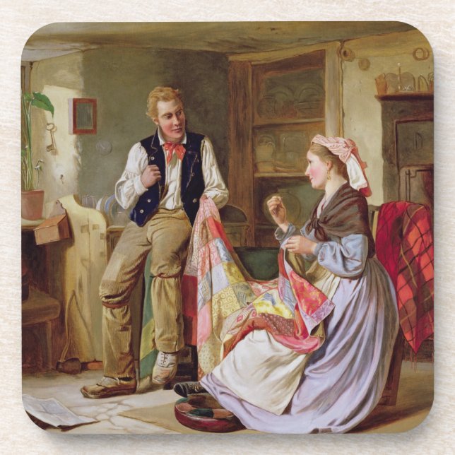 The Patchwork Quilt Coaster (Front)