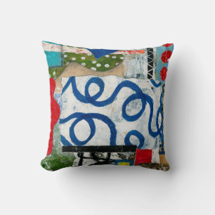 The Path Ahead Throw Pillow