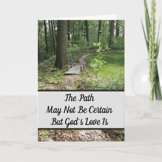 The Path - Blank Inside Card (Front)