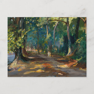 The Path by the River Sir John Lavery Postcard