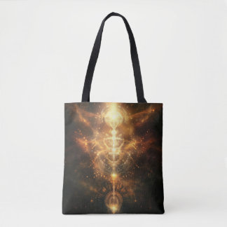 The Path of Power — Energy Ascension Artwork Tote Bag