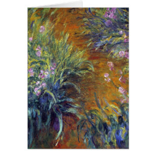 The Path Through the Irises by Claude Monet