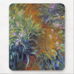 The Path Through the Irises by Claude Monet Mouse Pad<br><div class="desc">The Path Through the Irises (1914-1917) by Claude Monet is a vintage impressionism fine art floral nature painting featuring Monet's gardens at Giverny, France. A garden path through some beautiful blooming iris flowers in spring. About the artist: Claude Monet (1840-1926) was a founder of the French impressionist painting movement with...</div>
